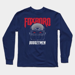 New England Patriots Boogymen Design Long Sleeve T-Shirt